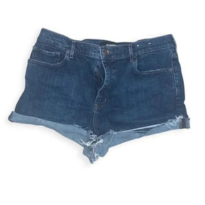 Express cut off midi shorts